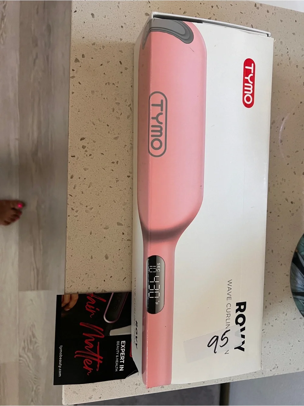 Tymo Pink Wave Curling Iron — Women’s Wave Styler